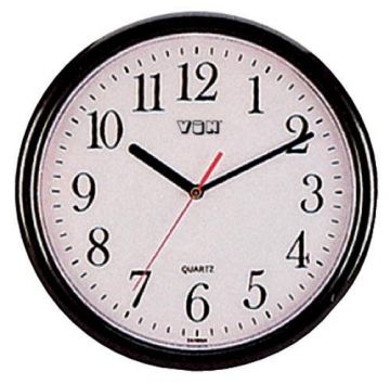 Plastové nástěnné hodiny (H01B)