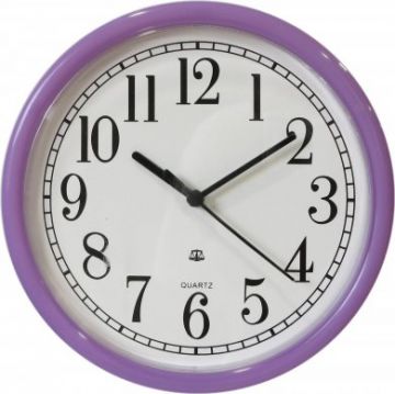 Plastové nástěnné hodiny (H01V)