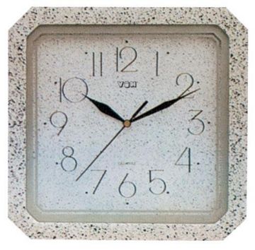 Plastové nástěnné hodiny (H76J)