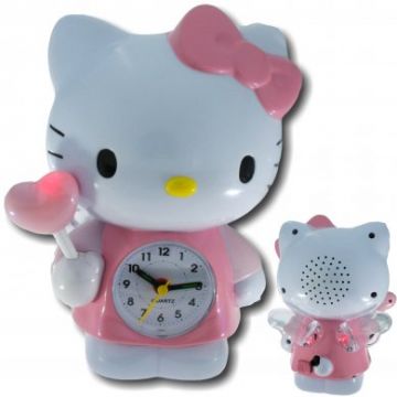 Dětský budík Hello Kitty