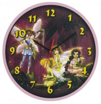 Nástěnné hodiny Walt Disney Víly (H521017)