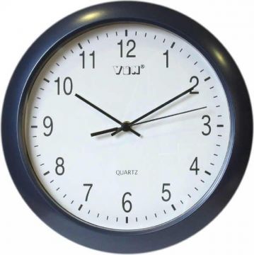 Plastové nástěnné hodiny (HDN0302BE)