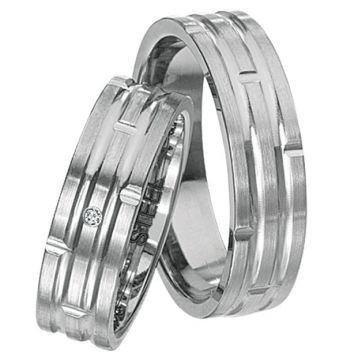 Ocelové snubní prsteny TS135