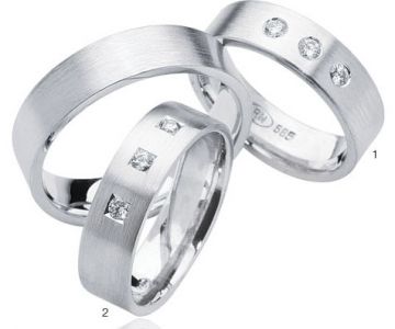 Zlaté snubní prsteny Doria  R68