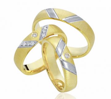 Zlaté snubní prsteny Vendora  R11