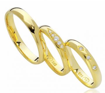 Zlaté snubní prsteny Vendora  R28
