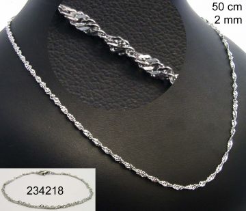 Ocelový náhrdelník EXEED 50 cm