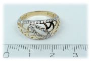 Zlatý  prsten 1104 velikost 56