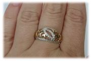 Zlatý  prsten 1104 velikost 56