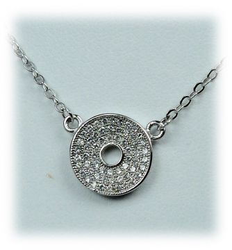 Stříbrný náhrdelník Beneto AGS57/45