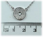 Stříbrný náhrdelník Beneto AGS57/45