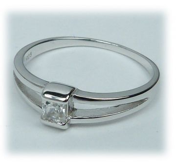 Stříbrný prsten 42611114/51 velikost 51