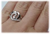 Stříbrný prsten 210 velikost 55