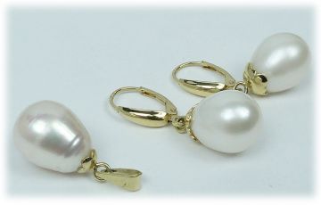Zlatá perlová souprava 29934003