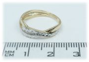 Zlatý prsten AU31 velikost 52