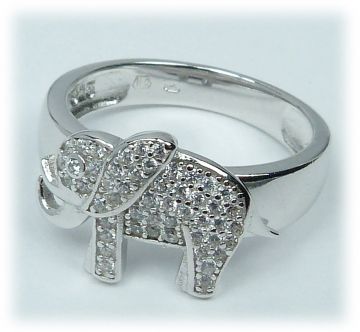 Stříbrný prsten 368 Velikost 54