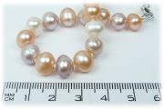 Náramek z multicolor sladkovodních perel 8-8,5 mm