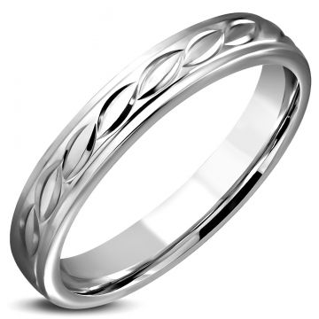 Ocelový prsten RRR336 velikost 54