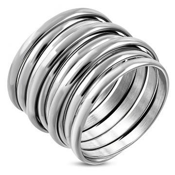 Ocelový prsten WRP145 velikost 54