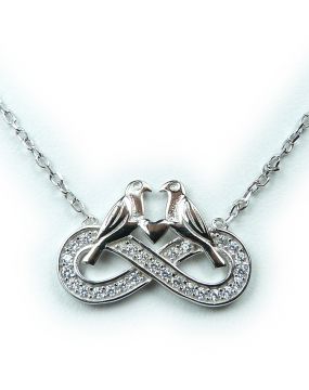Stříbrný náhrdelník 459  42-45cm