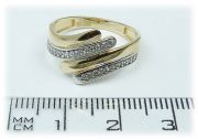 Zlatý prsten velikost 54