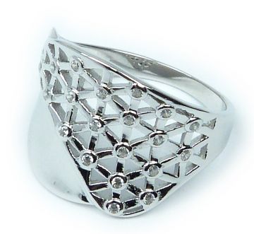 Stříbrný prsten 680 celikost 58