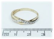 Zlatý prsten AU73 Velikost 63