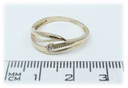 Zlatý prsten AU77 velikost 54