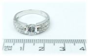 Stříbrný prsten 688/1 velikost 54