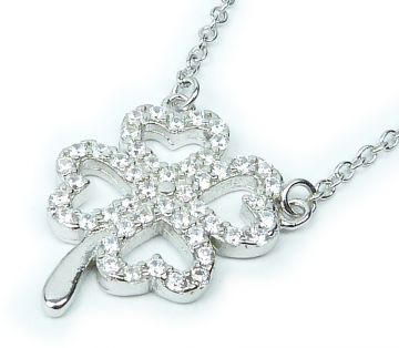 Stříbrný náhrdelník 788