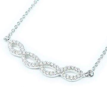 Stříbrný náhrdelník 805