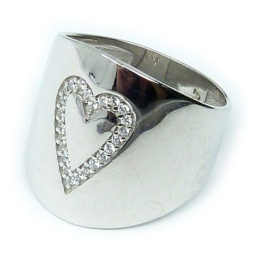 Stříbrný prsten 42665005 velikost 58