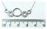Stříbrný náhrdelník 47665010 42+3cm