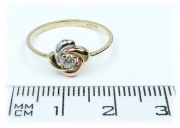 Zlatý prsten se zirkonem 29953336R velikost 54
