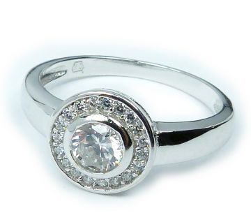 Stříbrný prsten 1038 velikost 55