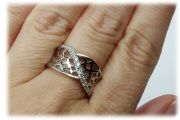 Stříbrný prsten se zirkony 962/1 velikost 56
