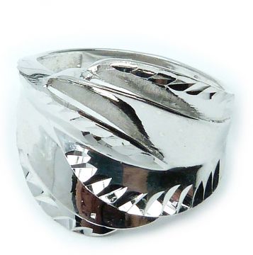 Stříbrný prsten 968/2 velikost 61