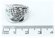 Stříbrný prsten 950/1 velikost 58