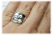 Stříbrný prsten 960/1 velikost 61