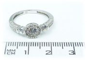 Stříbrný prsten 691/2 velikost 56