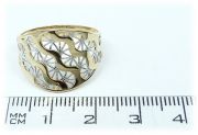 Zlatý prsten AU102 velikost 58