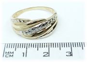 Zlatý prsten AU97 velikost 66