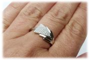 Stříbrný prsten se zirkony SVLR0143SH8BI56velikost 56