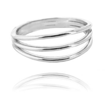 Stříbrný prsten MINET JMAN0048SR55 velikost 55