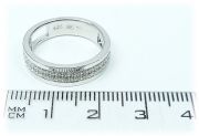 Stříbrný prstense zirkony SVLR0144SH8BI53 velikost 53