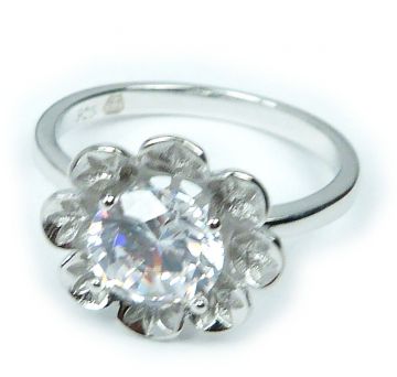 Stříbrný prsten 697/1 velikost 50