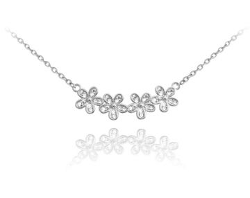 Stříbrný náhrdelník MINET JMAS5005SN45