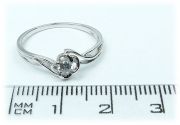 Prsten z bílého zlata 1807 velikost 54