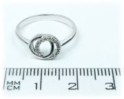 Prsten z bílého zlata 1803 velikost 53