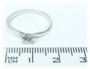 Prsten z bílého zlata 1806 velikost 55